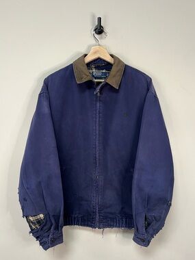 90s Distressed Polo Ralph Lauren Harrington Jacket